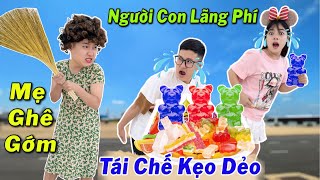 Mẹ Ghê Gớm  Hai Anh Em Tự Làm Kẹo Dẻo [upl. by Colver776]