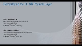 Demystifying the 5G NR physical layer [upl. by Iror347]