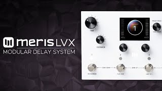 Meris LVX Modular Delay System Sound Demo no talking with Sequential OB6 synth [upl. by Amaj]