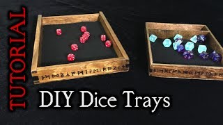 Making a Dice Rolling Tray [upl. by Nnyrb]