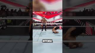 Corbin and McIntyre exchanging blows wwe2k24 baroncorbin drewmcintyre [upl. by Netsirt93]