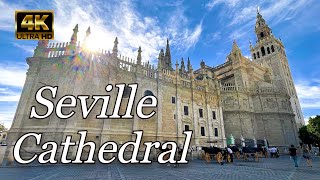 SEVILLE CATHEDRAL Santa Maria de la Sede The BIGGEST Gothic CATHEDRAL in the WORLD [upl. by Ayhay]