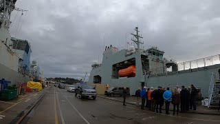 Tour of HMCS Harry Dewolf [upl. by Ahsitneuq753]