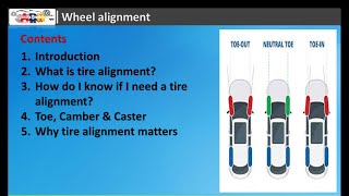 Basic Understanding of Wheel Alignment [upl. by Casimire84]