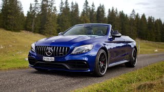 Mercedes C63s AMG Convertible with 510hp  Test amp Review [upl. by Schreib]