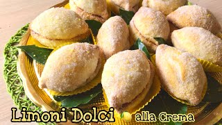 LIMONI DOLCI alla Crema Sweet Lemon  Tutti a tavola [upl. by Suiradal]