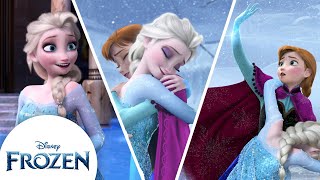 DISNEY SINGALONGS  Let It Go  Frozen Lyric Video  Official Disney UK [upl. by Skipper221]