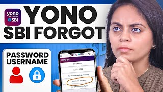 SBI YONO Username And Password Forgot [upl. by Pacificia82]