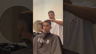 Ferran Torres pone nombre a su corte de pelo🦈✂️🇪🇸Un placer ser tu barbero en la Euro2024 en 🇩🇪 [upl. by Cony]