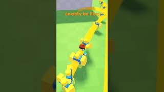 anxiety meme insideout2meme roblox noobtrain [upl. by Asiaj169]