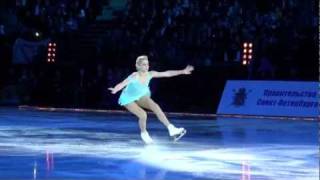 20111014 Tamara Moskvina show Ksenia Makarova [upl. by Narah912]