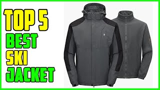 TOP 5 Best Ski Jacket 2022 [upl. by Ennaillij]