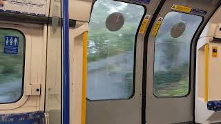 Journey  Rayners Lane to Eastcote in a Piccadilly Line 73 Stock on 251020 [upl. by Eiddal610]