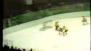 Bruins vs Seals game 197172 [upl. by Assillam]