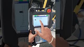 Fanuc Robot  Change Teach Point Value  Touchup [upl. by Kaspar]