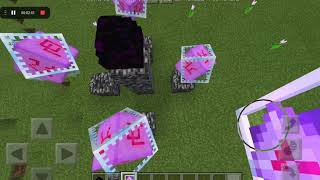 How to hatch ender dragon egg Minecraft [upl. by Carrnan]