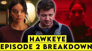 Hawkeye Episode 2 Breakdown  Details You Missed  ComicVerse [upl. by Kirit]