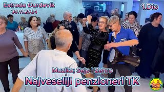 Najveseliji penzioneri TK zabava restoran quotEstrada Đurđevikquot 1Dio 30112024 [upl. by Hank]