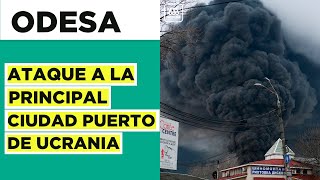 Rusia bombardeó Odesa con misiles de precisión [upl. by Masterson]