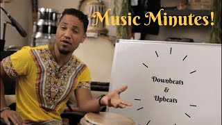 Basic Music Theory Lesson Downbeats and Upbeats The Drummer definitionnot orchestra [upl. by Yllet53]