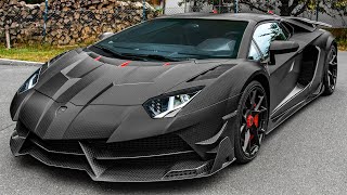 1 of 1 Lamborghini Aventador Carbonado EVO  The Black Diamond from MANSORY [upl. by Archie]