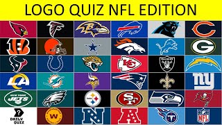 Guess The Logo Quiz NFL Edition [upl. by Aiseneg19]