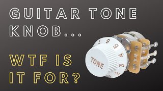 Guitar Tone Knob  HOW ITS USED [upl. by Annam]