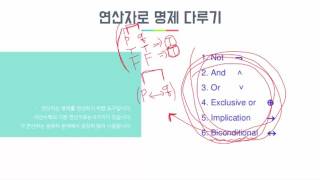 이산수학 강좌 2강  명제와 연산자 Discrete Mathematics Tutorial For Beginners 2 [upl. by Eillac837]