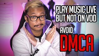 How to Play Music on Twitch WITHOUT it Saving on VOD  Avoid DMCA UPDATE IN THE COMMENTS [upl. by Drona531]