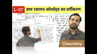 surface chemistry lec 07  classification of colloid in hindi by ashish singh [upl. by Hashimoto]