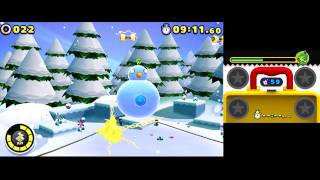 Sonic Lost World 3DS Part 17 Frozen Factory  Boss [upl. by Ahidam890]