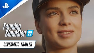 Farming Simulator 22  Cinematic Trailer  PS5 PS4 [upl. by Yahc]