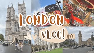 4 Days in London Vlog Tips and Travel Guide  ENGLISH Version [upl. by Nnaytsirk807]