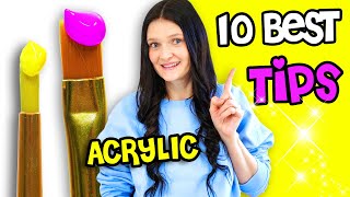 10 Acrylic Painting Tips for Beginners to make your life easier 🎨 [upl. by Aihsyn]