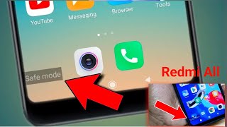 How to remove safe mode in Redmi note 89101112131415 [upl. by Ardnaxela530]