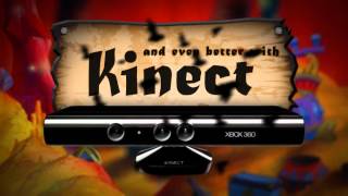 Dragons Lair Kinect Trailer [upl. by Yetta]