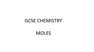 Moles GCSE chemistry  ALL EXAM BOARDS [upl. by Jobye115]