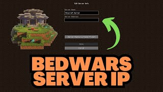 Minecraft Bedwars Server IP 2024 [upl. by Latsirc]