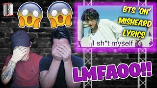 BTS ON Misheard Lyrics  Try Not To Laugh  Kookies And Cream  NSD REACTION [upl. by Jennilee]