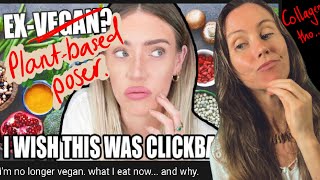 Freelee reacts to stephanielange no longer quotveganquot loves collagen not animals 68 [upl. by Knowland576]