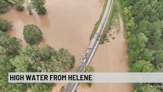 Extreme flooding in Greenville Co Saluda River dam crests at record high [upl. by Seema]