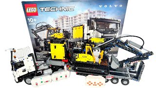 MOC How to Motorize 42175 Full RC Mod Part 3 Volvo EC230 Electric Excavator Lego Technic 2024 [upl. by Ardnaskela]