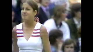 1972 Wimbledon Womens Single SemiFinal  Chris Evert vs Evonne Goolagong [upl. by Engelhart]