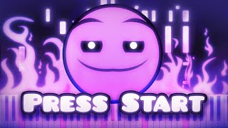 MDK  Press Start Geometry Dash Sub Zero lvl 1  Piano Tutorial [upl. by Josefina331]