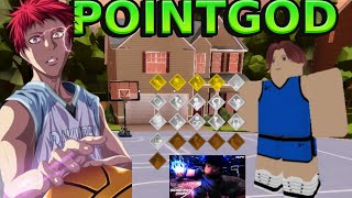 THE POINT GOD Build quotAkashi Sejiuroquot  Highschool Hoops Demo [upl. by Lurlene745]