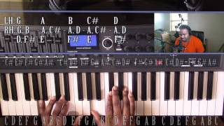 Piano Lesson  Chance the Rapper  No Problem [upl. by Annaerdna]