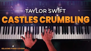 Taylor Swift  Castles Crumbling Piano Cover with SHEET MUSIC [upl. by Mendes]