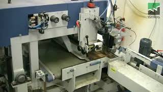 Weinig Ultra TT 1000 finger jointer [upl. by Ivek]