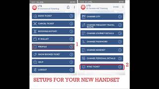 How to change your uts ticket from old mobile to new mobile [upl. by Abert866]