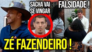 A Fazenda 16 ao vivo  ZÉ LOVE VENCEU a PROVA DO FAZENDEIRO GRUPÃO se DESCULPA com SACHA [upl. by Enilarac]